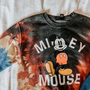 Tie Dye Mickey Mouse Disneyland sweatshirt